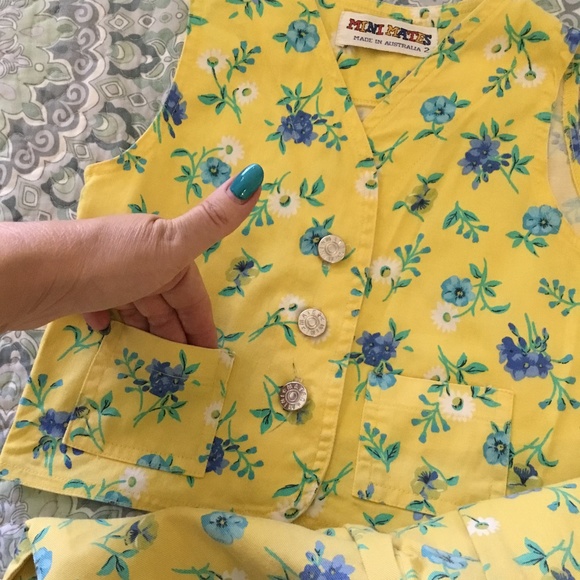 Kids Two Pc Summer Pant Suit Size 2 - Picture 6 of 9